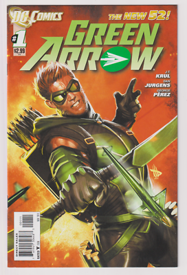 DC Comics! Green Arrow! Issue #1! First Print! The New 52! | eBay