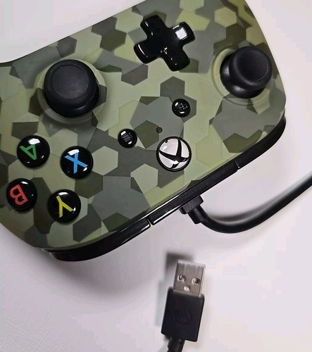 PowerA Controller For Xbox One Camo Green Hex 1508487 Tested - Picture 4 of 4