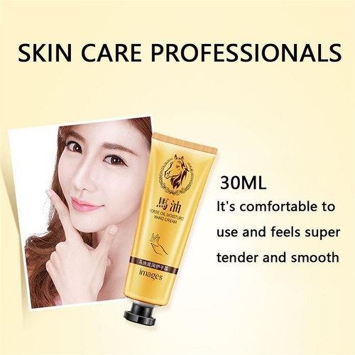 Horse Oil Repair Hand Cream Moisturizing-Anti-Aging Skin Whitening - Picture 4 of 13