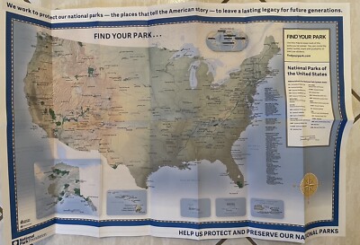 National Parks Foundation Service Map Find Your Next Adventure United States