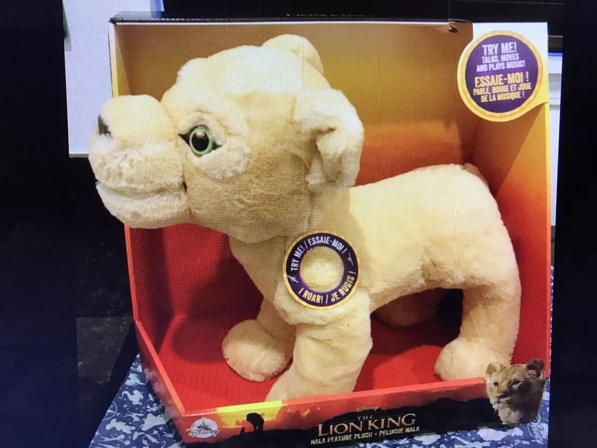Nala Talking Plush The Lion King 2019 Disney Store Singing Talking