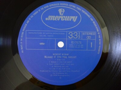 15%OFF SALE Robert Byrne Blame It On The Night Mercury RJ-7678