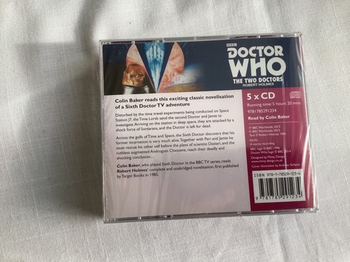 Doctor Who The Two Doctors by Robert Holmes NEW CD-Audio - Picture 2 of 2