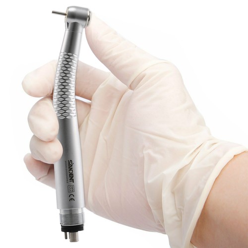 Turbina Dental Autogenerador 5 Luz LED Light 4 Orificios High Speed Handpiece M4 - Imagen 24 de 24
