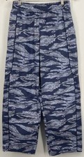 BDG Urban Outfitters Blue Camouflage Cargo Pants Small NEW Straight Leg Cotton