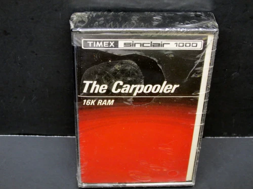 The Carpoller, Timex Sinclair 1000, 1982, Cassette, New & Sealed