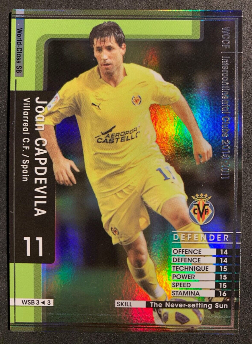 WCCF ビジャレアル 白カード 大放出！ 2010-11 Panini WCCF World Class SB Joan Capdevila Villarreal