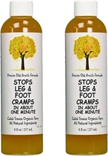 Caleb Treeze Organic Farms Stops Leg & Foot Cramps 8 Oz 2 Pack