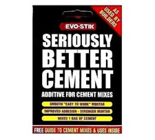evo-stik Seriously Better Cement Mortar Plasticiser Additive sachet 16g