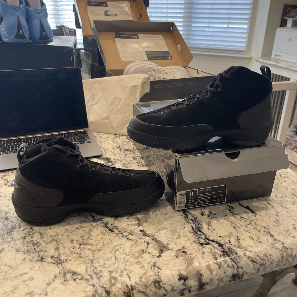 Talla 11.5 - Jordan Melo M3 Negro Azul Universitario Foto 3 de 4