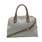 Michael Kors White Patent Leather Cindy Convertible Satchel & Wallet