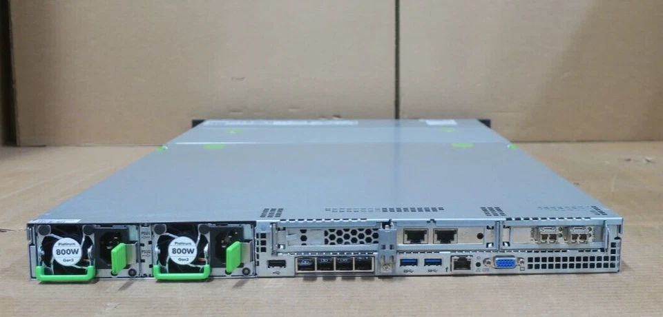 Fujitsu Primergy RX2530 M2 2x 10C E5-2630v4 2.2GHz 256GB Ram 4x 2.5" Bay Server - Image 2 of 3