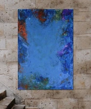 64”X44” Mark Little Original canvas painting Acrylic,Abstract, Modern,X Large