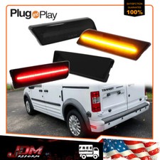 For 2010-2013 Ford Transit Connect Smoke Front Rear Led Side Marker Lights 4pc For 2010-2013 Ford Transit Connect Smoke Front Rear Led Side Marker Lights 4pc