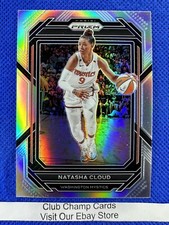 2023 #106 Natasha Cloud WNBA Panini Prizm Basketball Silver Prizm Mystics