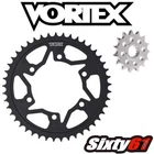 Hayabusa 2008-2024 2025 2026 Front Rear Sprocket Vortex Steel 530 Pitch Suzuki