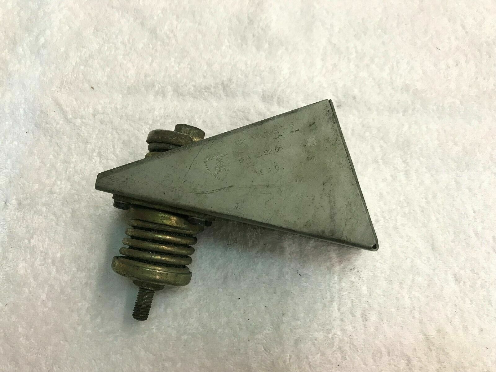 LAMBORGHINI GALLARDO DRIVER LEFT EXHAUST BRACKET MOUNT SUPPORT OEM 400253323