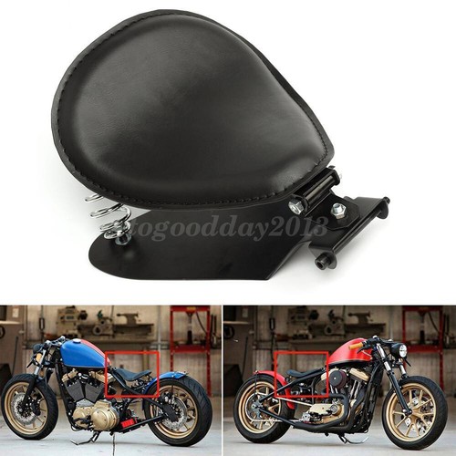 Motorcycle Leather Seat Solo 3" Springs Bracket Seat Base For Harley Sportster - Bild 2 von 11