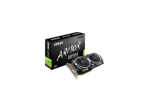 Msi Geforce Gtx 1070 Armor 8g Oc Video Graphics Card For Sale Online Ebay