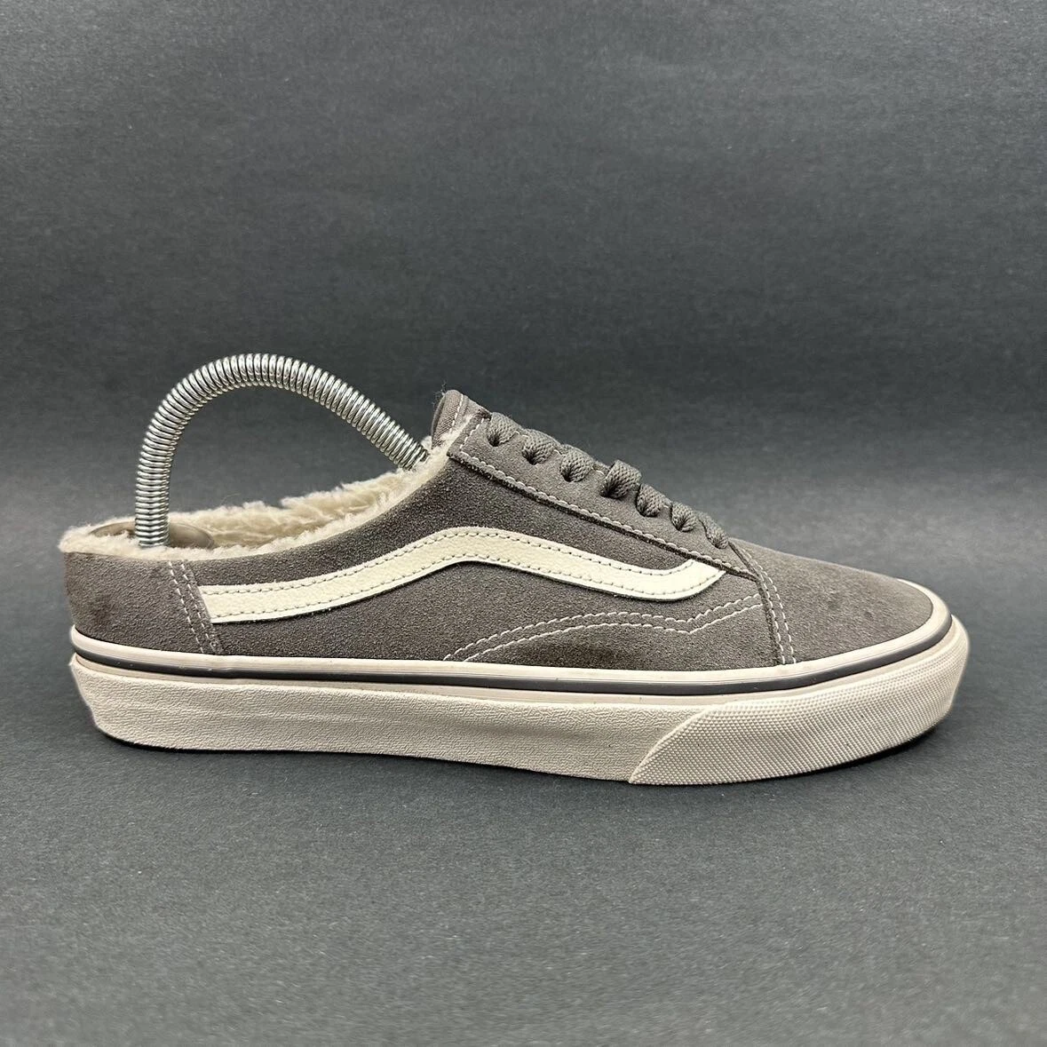 Vans sherpa fleece mule Clearance