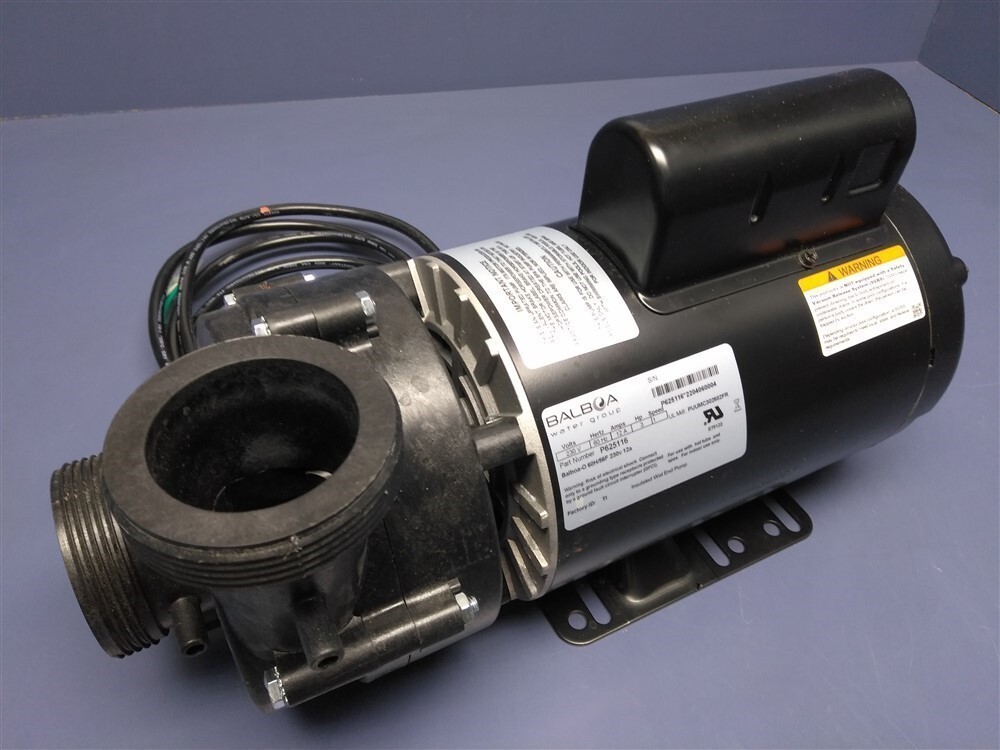 Balboa P625116 12-Amp 1-Speed 230V Spa Pump P56Y Frame 0-193678-01