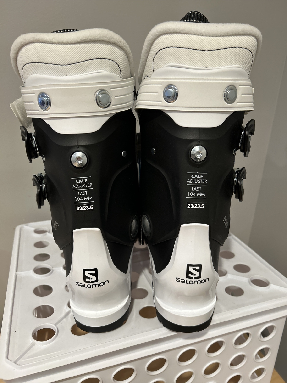 Salomon Stivali da sci larghi da donna X Access 60 nuovi taglia MP 23 23.5 #B402