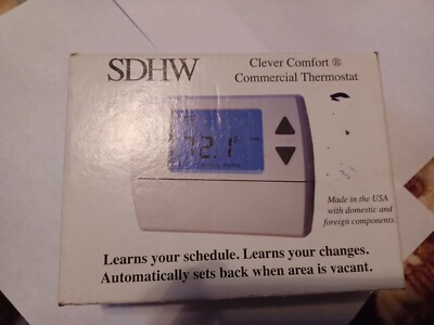TPI SDHW1001 Commercial Setback On Demand Hardwire Thermostat | eBay