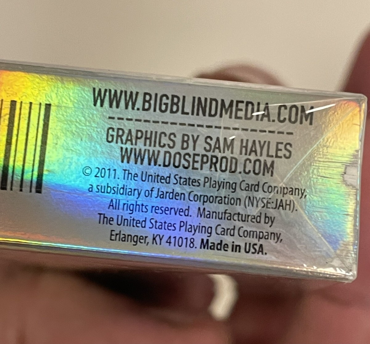 Bicycle Karnival Assassins Limited Foil Edition Playing Card Deck