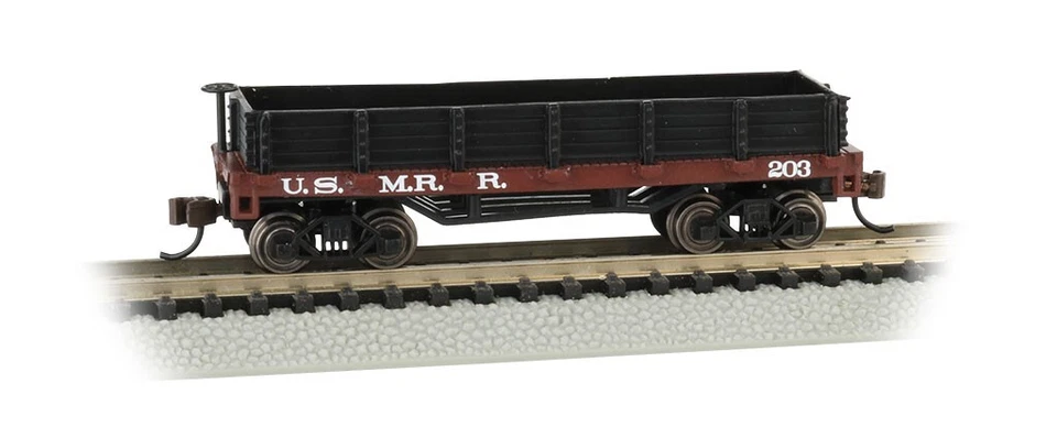 15454 Wagon marchandise Gondola US MILITARY BACHMANN HO 1/87 - Photo 1/1