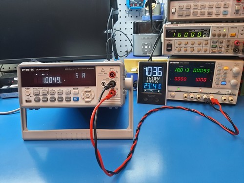 GW Instek GDM-8342 Dual Display Bench Multimeter w/USB CLEAN TESTED WORKS - Picture 13 of 24
