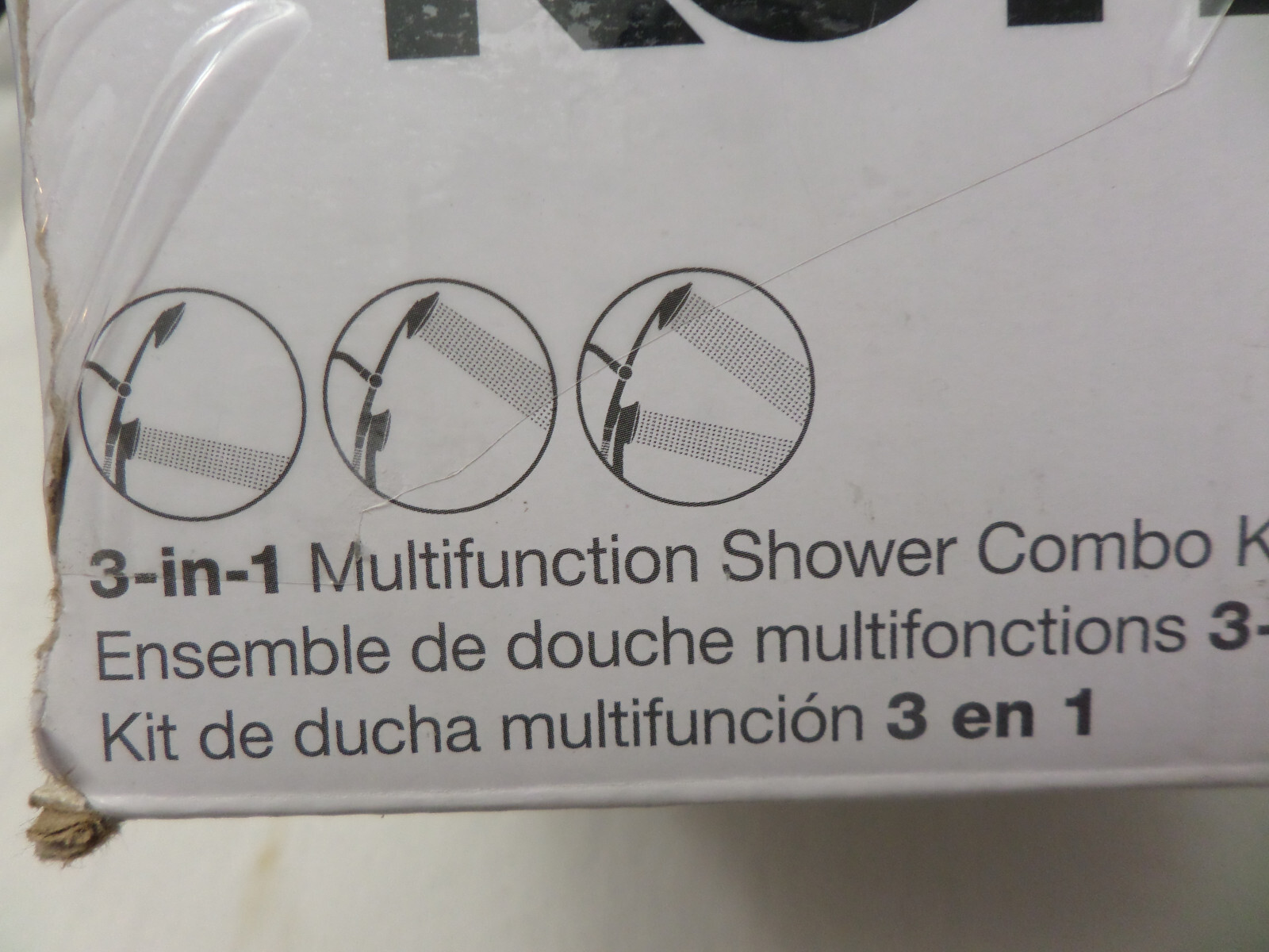 Kohler R31250GBN 3 in 1 Multifunction Shower Combo Kit Brushed Nickel