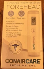 CONAIRCARE Infrared Forehead Thermometer One Button Fever Alert NEW