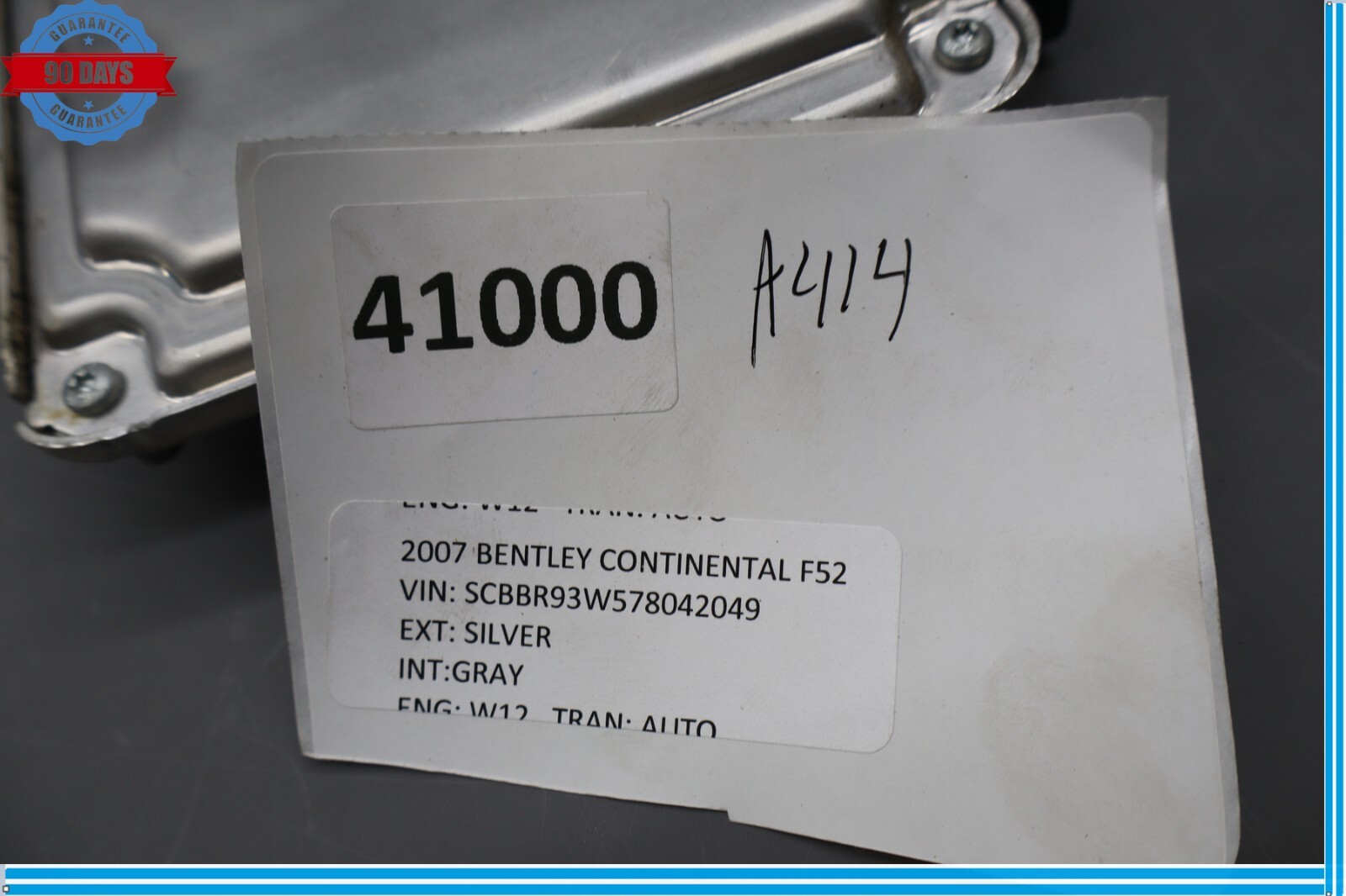 06-12 Bentley Continental Flying Spur Battery Control Module Unit ECU BCM Oem