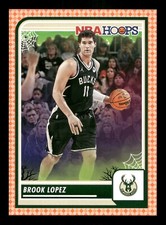 2023-24 Panini Haunted Hoops Orange  Brook Lopez #4