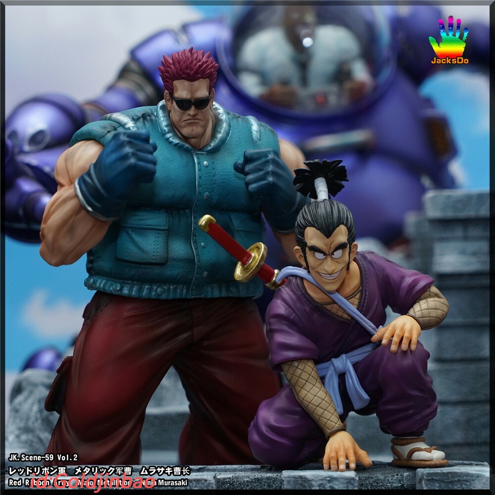 JacksDo Red Ribbon Army 2 Major Metallitron Model Ninja Murasaki