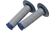 RENTHAL TAPERED DUAL-COMPOUND GRIPS - BLUE G162