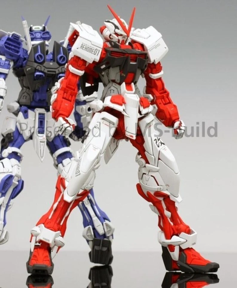 Kit de conversión de resina Astray Gundam roja/azul 1/100 MG kit de piezas detalladas sin pintar Foto 2 de 4