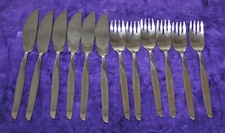 BSF Jasmin Fischbesteck f. 6 Personen 90er Silber
