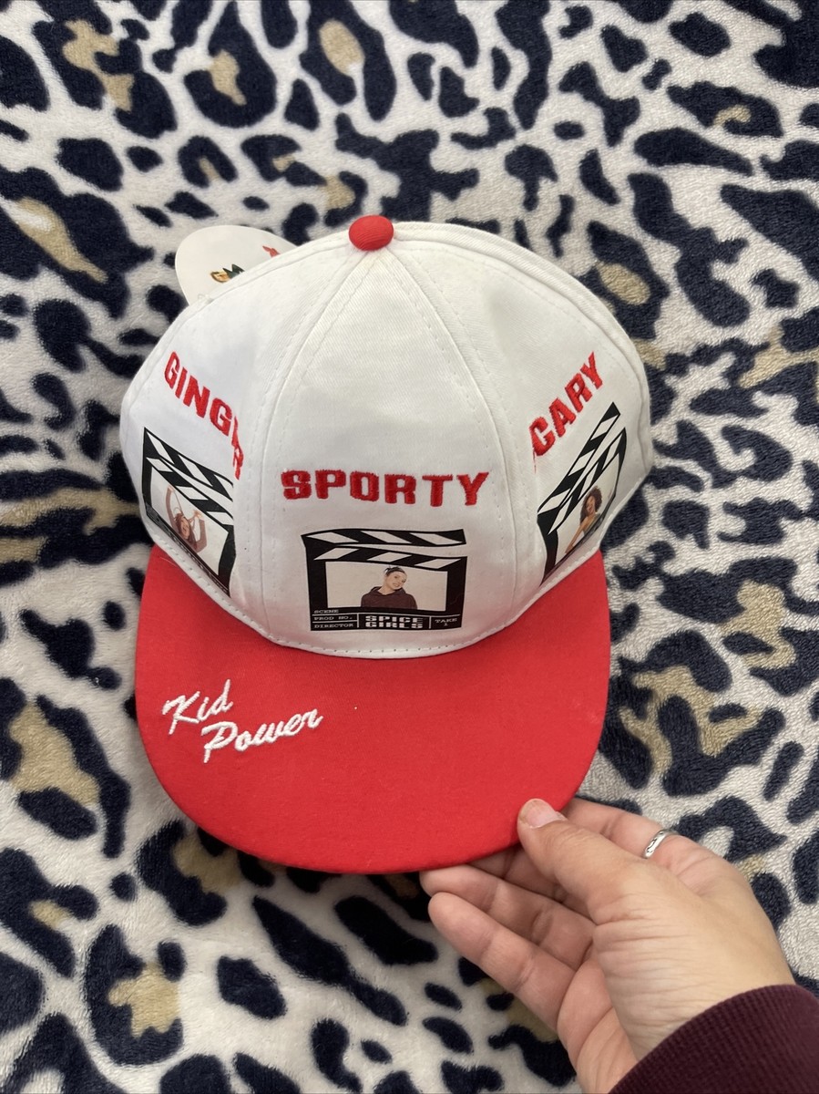 Vintage 1997 Spice Girls TriPower Strapback Hat 90s Ivory  display picture 2