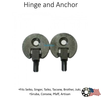 Round Table Hinge Anchor Heavy Duty 4X Seiko Brother
