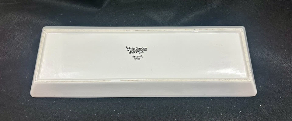 Bandeja para servir jardín patio Pfaltzgraff 16" x 5,5" 67281600 Foto 2 de 4