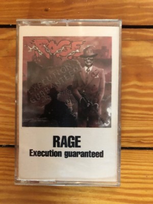 Rage    Execution Guaranteed 1987 Noise 88561-8179-4 Cassette EX
