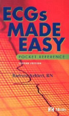 ECGs Made Easy Pocket Guide - 9780323014335, paperback, Aehlert RN BSPA