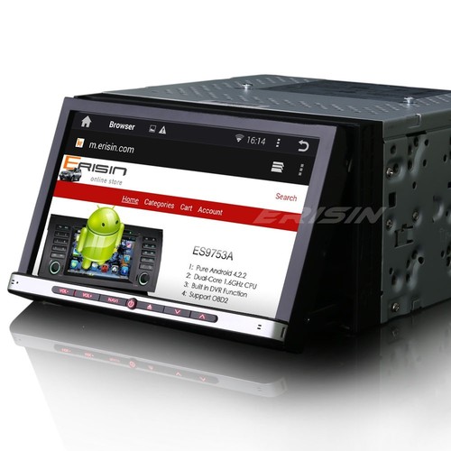 9007EN 7" HD Capacitive 2Din Android 4.4.2 Car DVD GPS SAT NAV WiFi 3G Autoradio - Picture 2 of 11