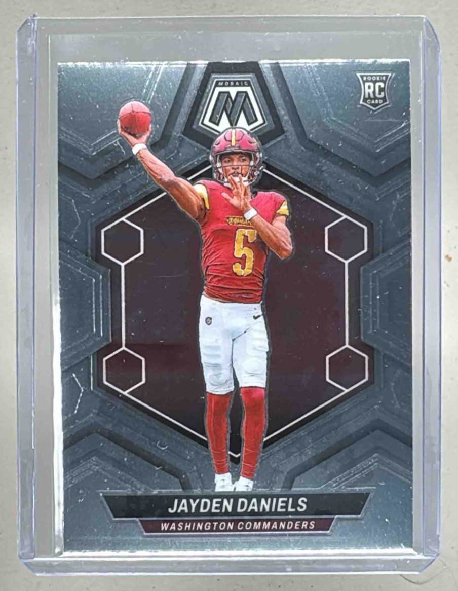 Jayden Daniels 2024 Panini Mosaic #302 Rookie RC
