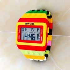 Digital Watch Men Women LED Display Alarm Stopwatch Water Resistant