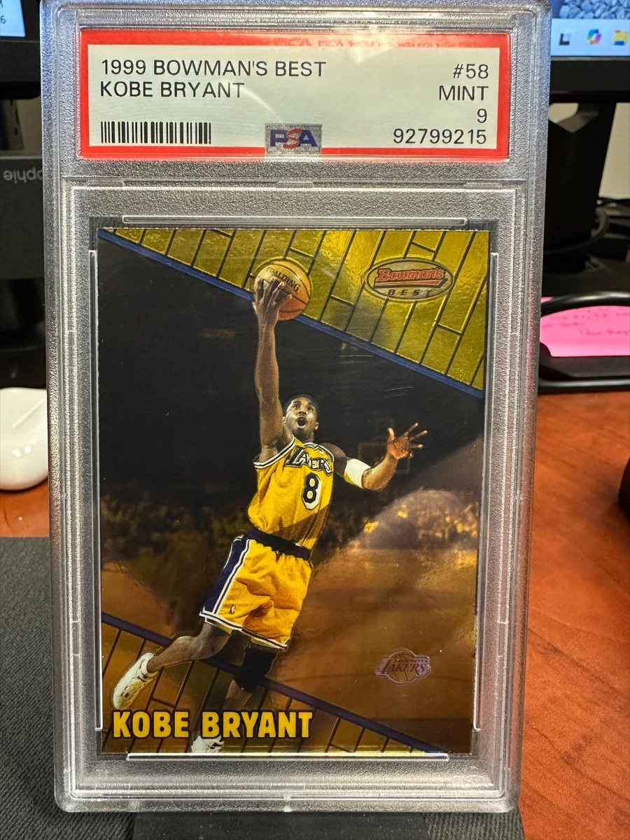 Bowman Kobe Bryant 9 Graded Basketball Sports Trading Cards