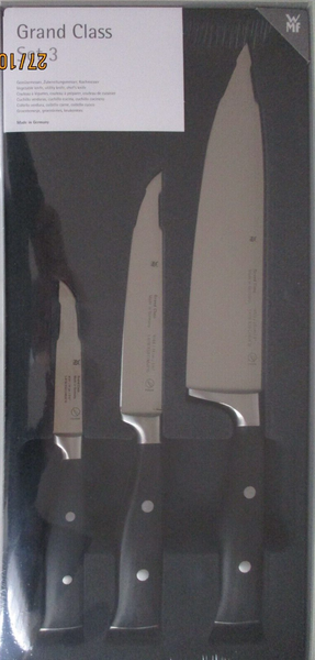 Wmf Grand Class Messerset 3-TEILIG Perf. Cut, KOCH-, ZUBEREITUNGS-, GemÜSemesser-image