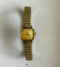 Zenith  Women's Manual Wind Square Rolled Gold Case Watch Ref 3250 150/Working