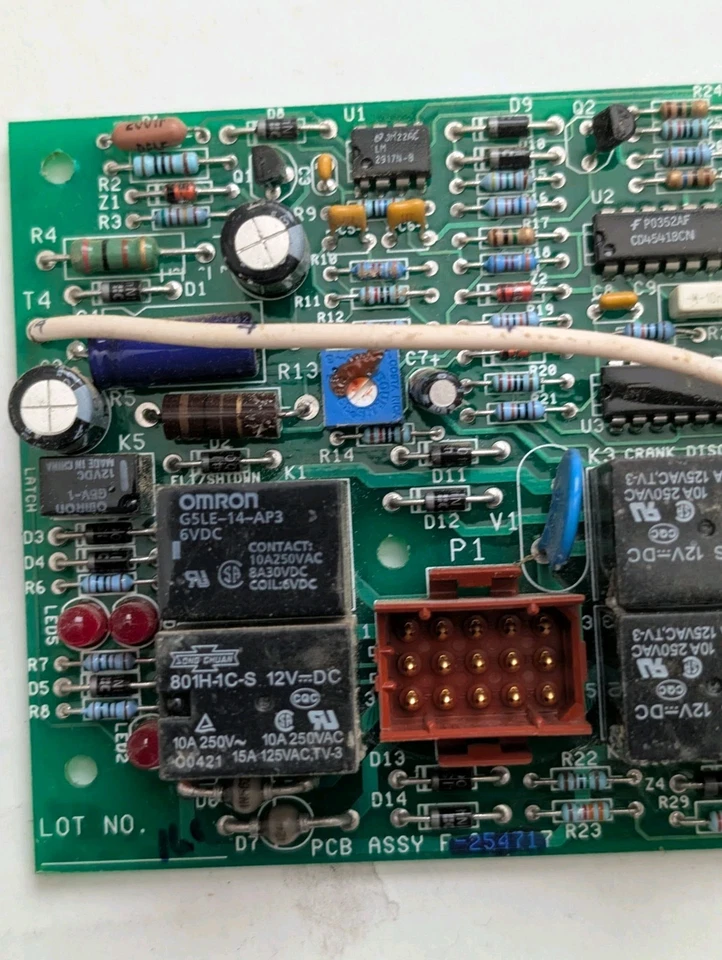 Kohler PCB Assembly F-254717 Relay Controller B358095 - Image 4 of 4